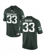 Women's Jeslord Boateng Michigan State Spartans #33 Nike NCAA Green Authentic College Stitched Football Jersey FH50X81IS